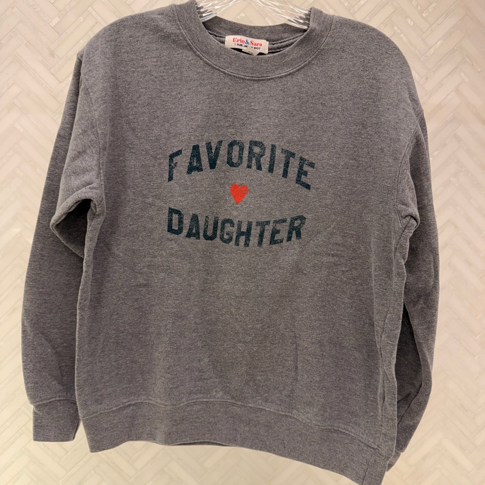 Favorite Daughter Gray Sweatshirt